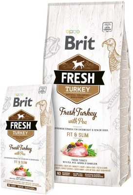 Brit Fresh Turkey with Pea Light 12kg