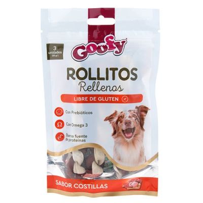 Goofy Rollitos Rellenos sin gluten 60 gr