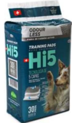 Pads Hi5 60x60 carbón activado 30 unid