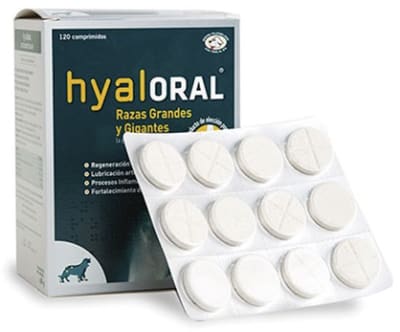 Hyaloral Razas Grandes sobre 20 kg 30 comp.