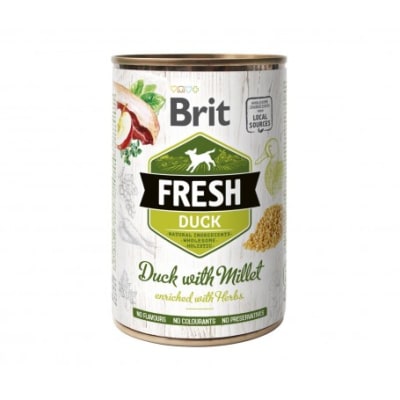 Brit Fresh Duck with Millet 400grs