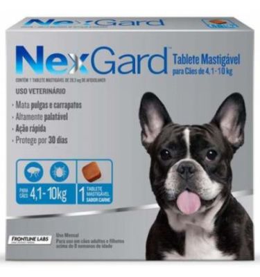 Nexgard 4.1 a 10 kg 1 Comp.