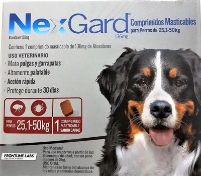 Nexgard 25.1 a 50 kg 1 Comp.