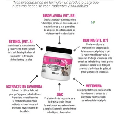 NUP! Pets Beauty & Skin 120 gr