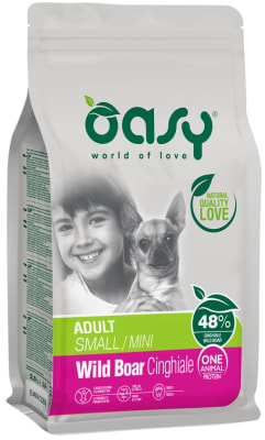 Oasy Adult Small/mini Wild Boar 2,5 kg