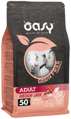 Oasy GF Adult Medium/Large Turkey 12kg