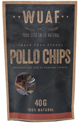 Wuaf Pollo Chips 40 g 