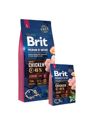 Brit Premium Junior Large 15 kg