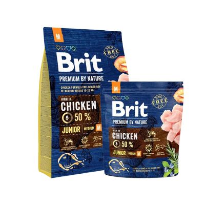 Brit Premium Junior Medium 3 kg 