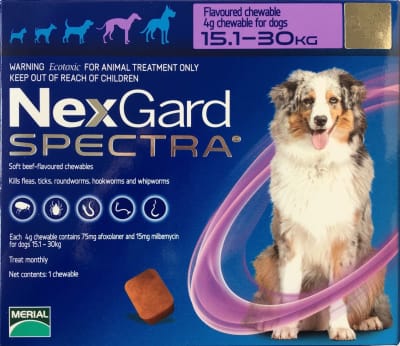NexGard Spectra 15,1 - 30 Kg 1 comp