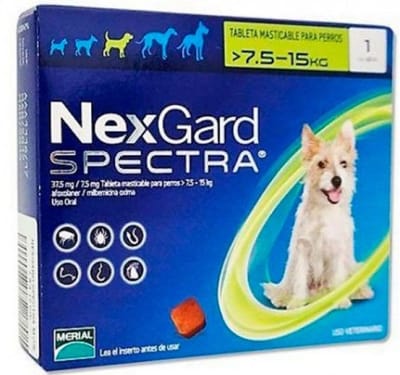 NexGard Spectra 7,6 - 15 Kg 1 comp
