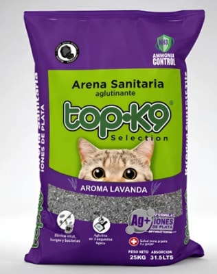 Arena Topk9 Café Moka/Lavanda 25kg
