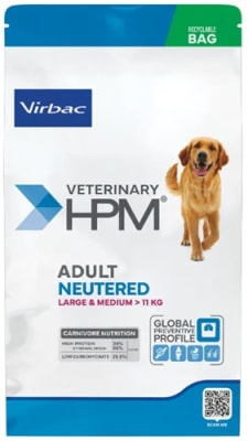 Virbac Dog Adult Neutered Large & Medium 12 Kg
