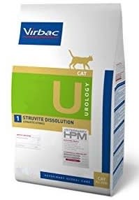 Virbac Cat Urology Struvite Dissolution U1 1,5 kg 
