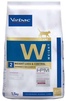 Virbac Cat Weight Loss & Control W2 1,5 kg