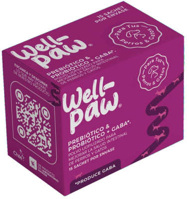 Well-Paw Probióticos & Probiótico + Gaba*