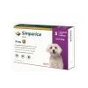 Simparica 10 mg 3 comprimidos 2,5 a 5 kg1
