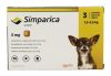 Simparica 5 mg 3 comprimidos 1,3 a 2,5 kg1