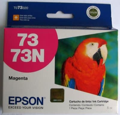 TINTA EPSON 73N MAGENTA | Galetti.cl