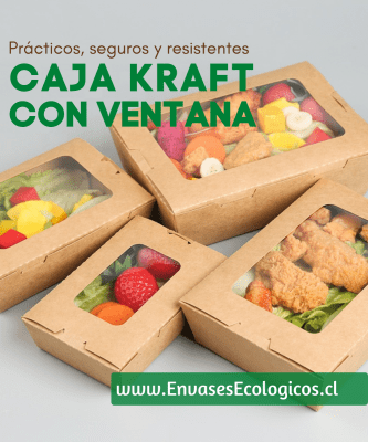 collection/caja kraft con ventana 