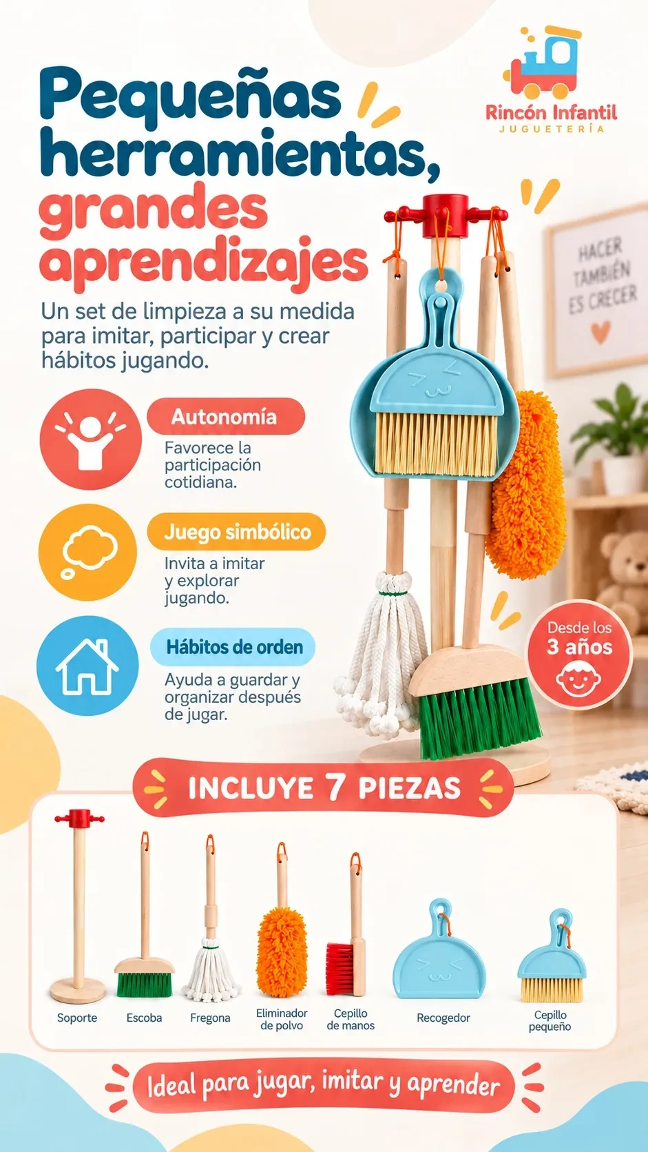 Infografía producto Rincón Infantil
