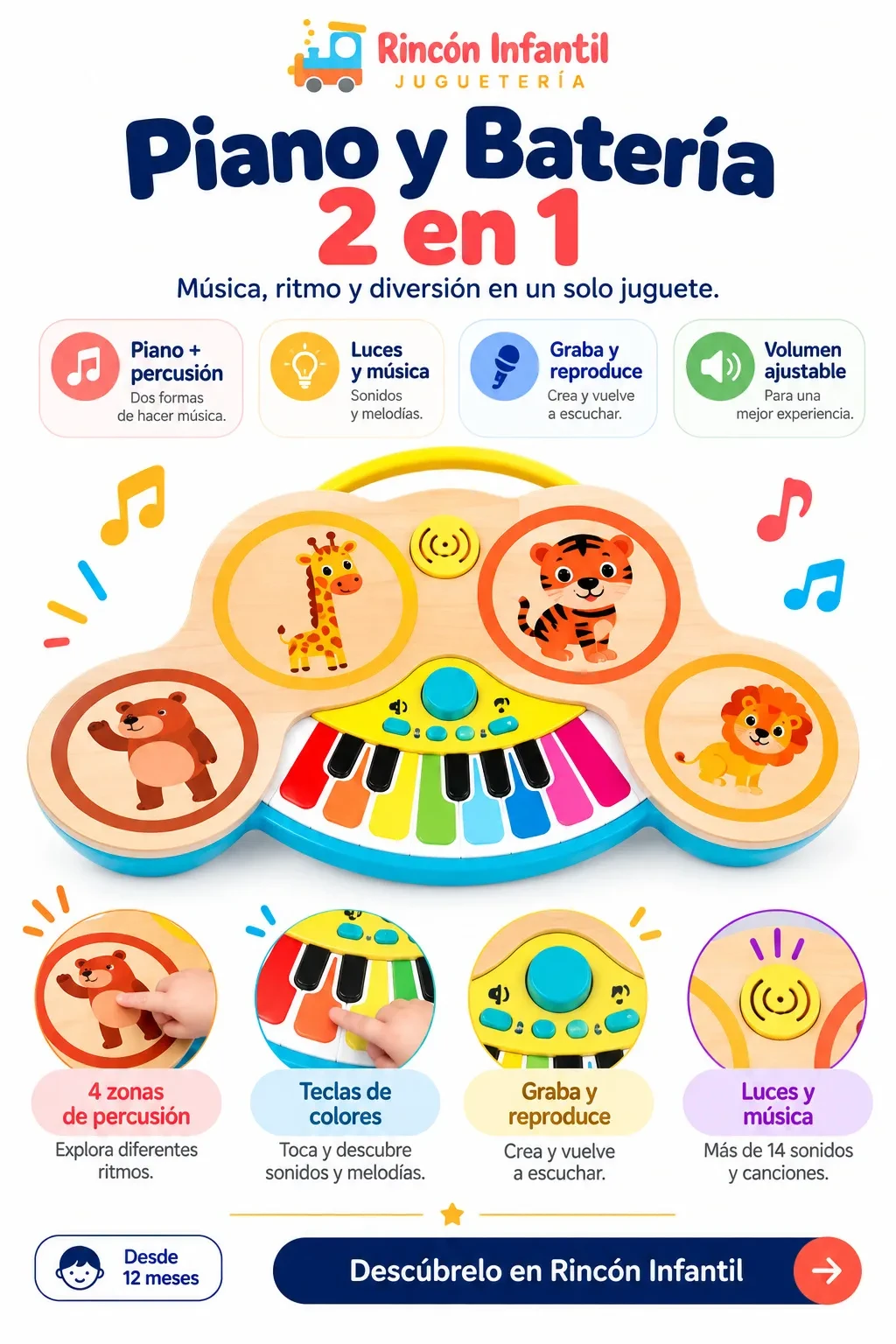 Infografía producto Rincón Infantil