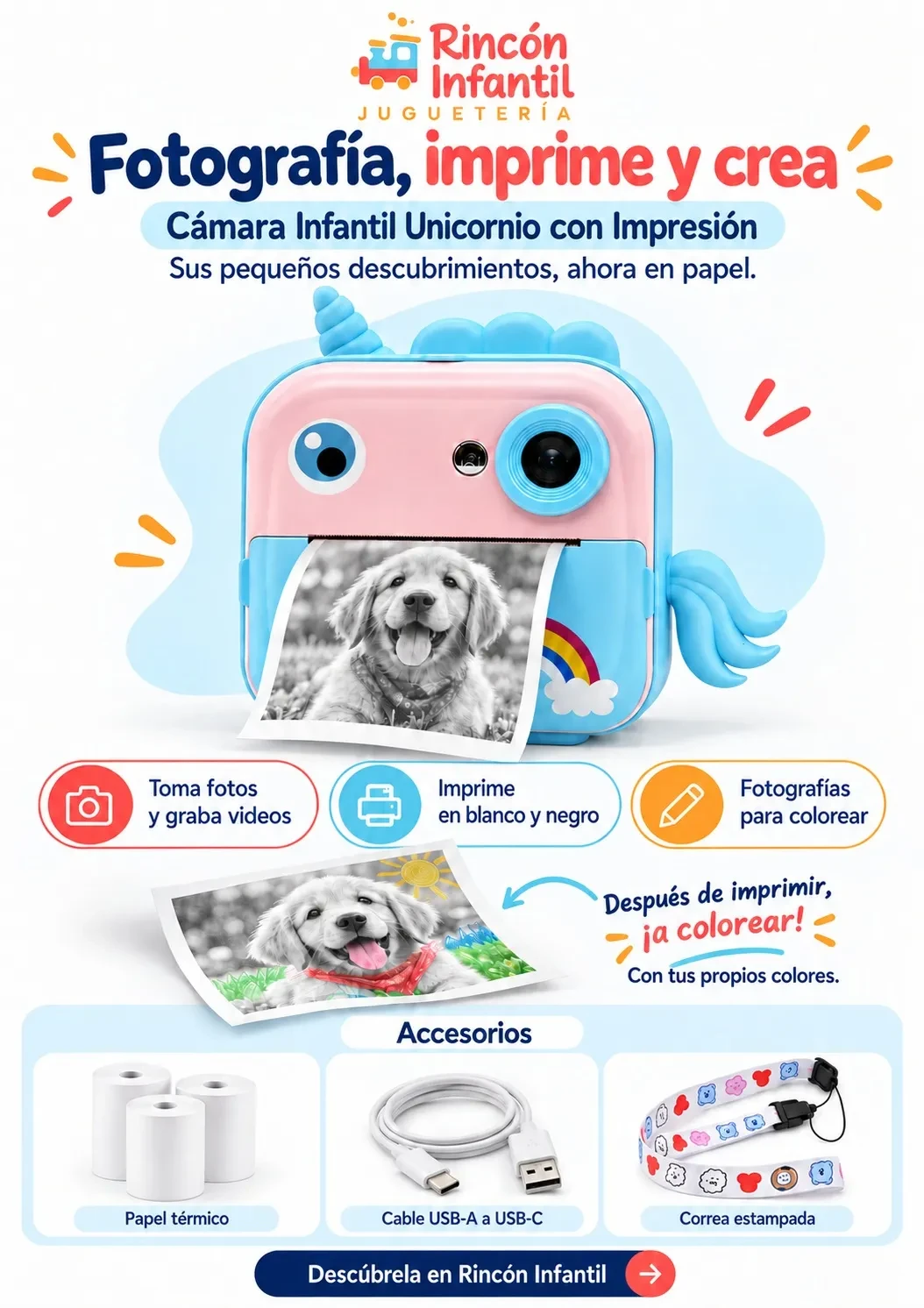 Infografía producto Rincón Infantil