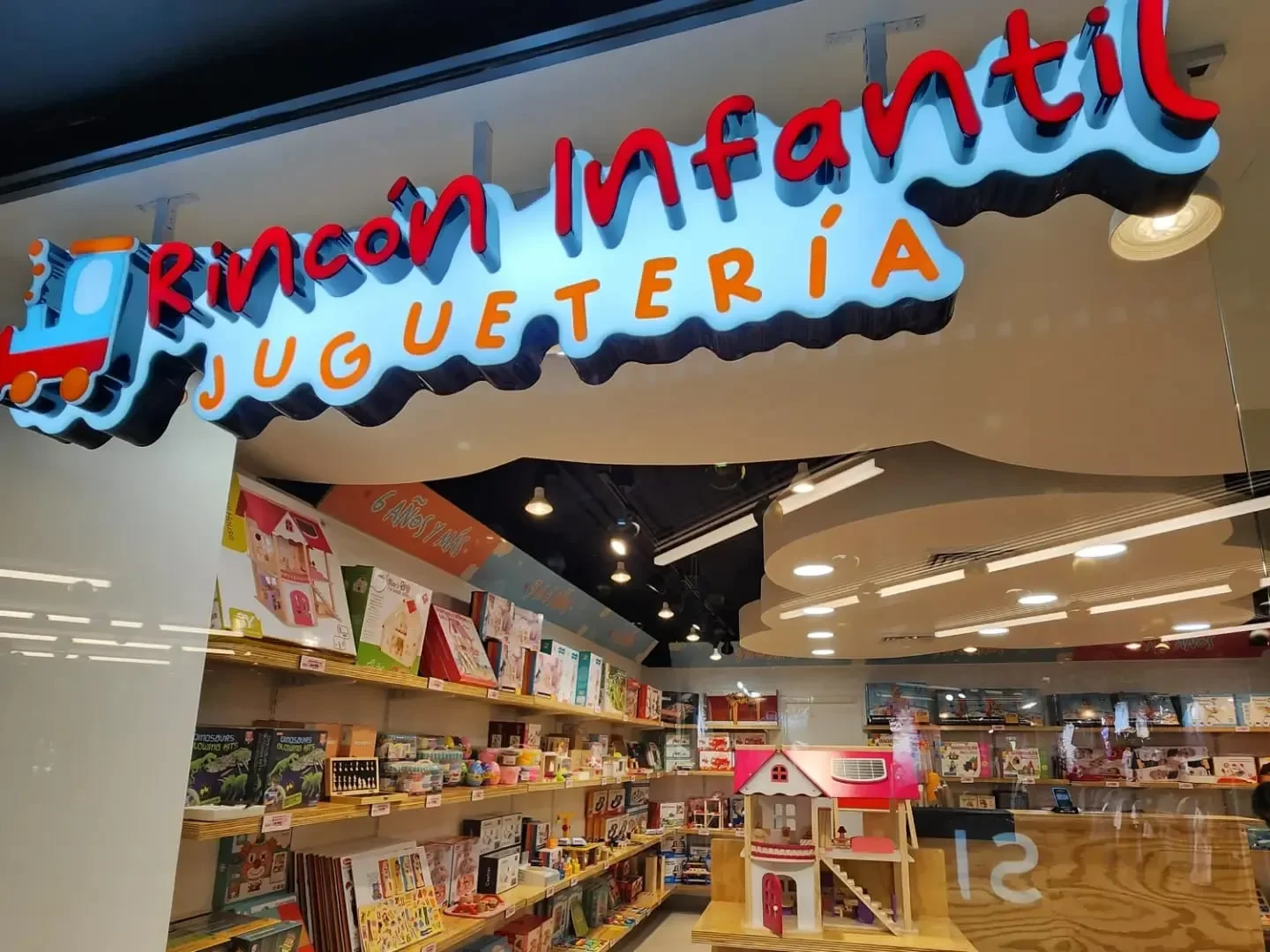 Letrero de Rincón Infantil Juguetería