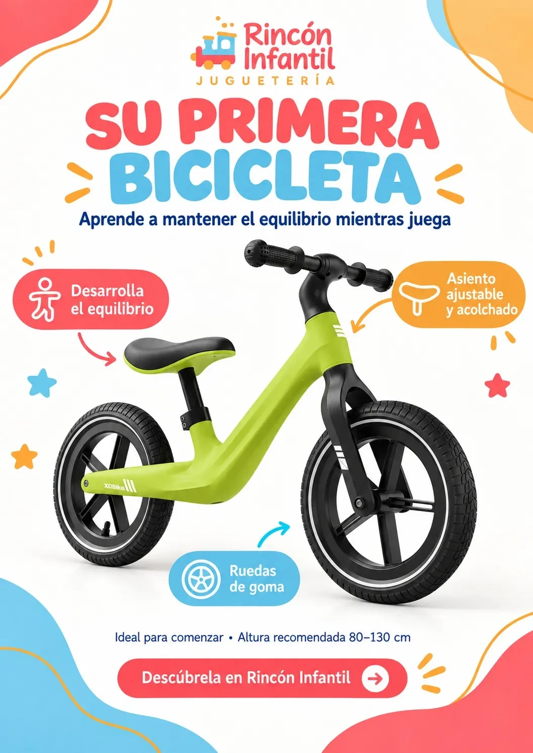 Infografía producto Rincón Infantil