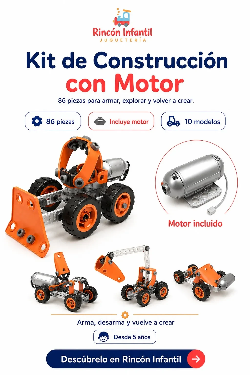 Infografía producto Rincón Infantil
