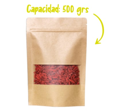 Doypack Kraft 16x22cm (100 unidades)