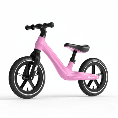 Bicicleta Sin Pedales Rosa1