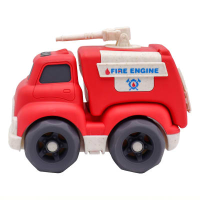 Camión Bombero bioplástico con luz y sonido1