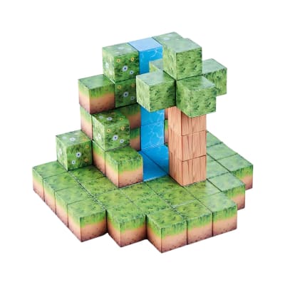 Cubos Magnéticos de Construcción 64 Piezas1