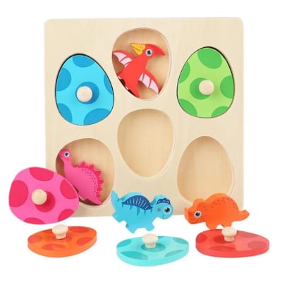 Encaje Huevos de Dinosaurios