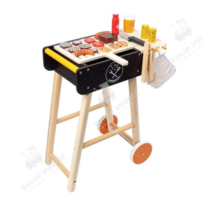 Parrilla Infantil De Madera1