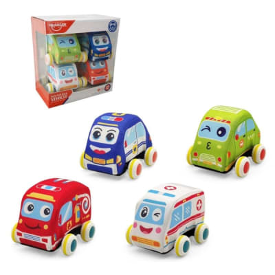 Autos de Tela y Friccion para Bebe6