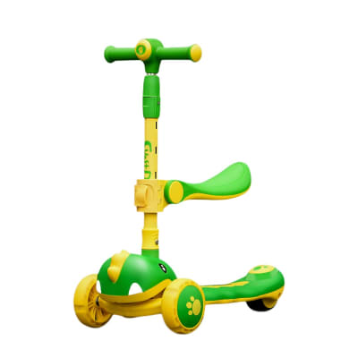 Scooter dino verde1