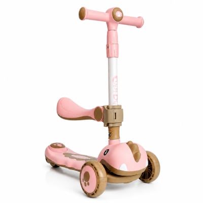 Scooter Dino Rosa1