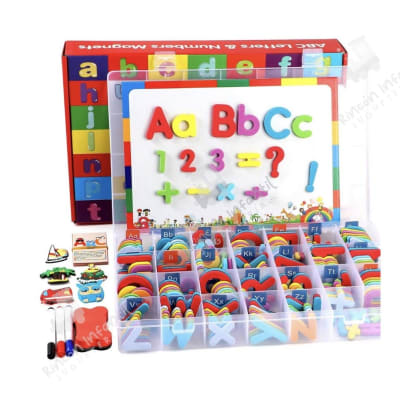 Letras y Numeros Magnetico 253 Piezas4