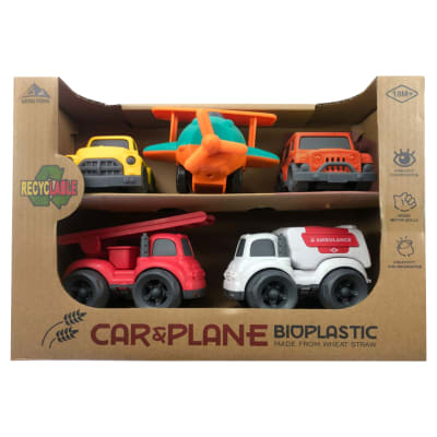 Set 5 Vehículos Bioplástico1