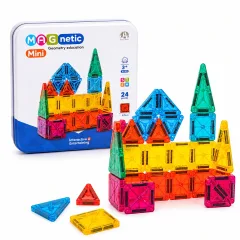 Mini Bloques Magnéticos 24 Piezas