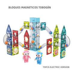 Tobogan Magnetico ascensor 75 pcs