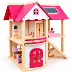 Casa De Muñeca Rosa
