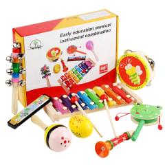 Set de 8 Instrumentos de Madera