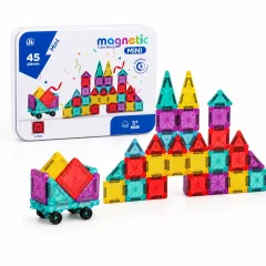 Mini Bloques Magnéticos 45 Piezas
