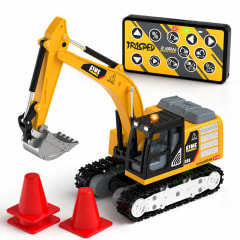 Mini Excavadora a Control Remoto con Luces y Sonidos