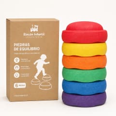 Piedras de Equilibrio Sensorial Apilables
