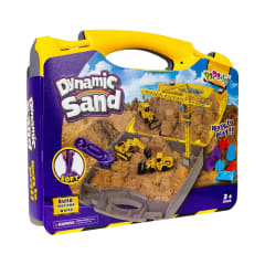 Set de Arena Magica con Maquinaria de Construcción