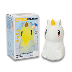 Lampara Led Unicornio con Parlante Bluetooth